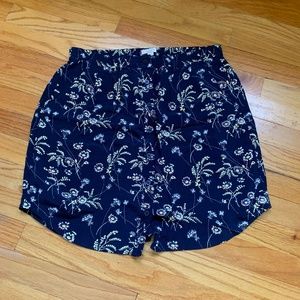 LOFT Floral Skirt